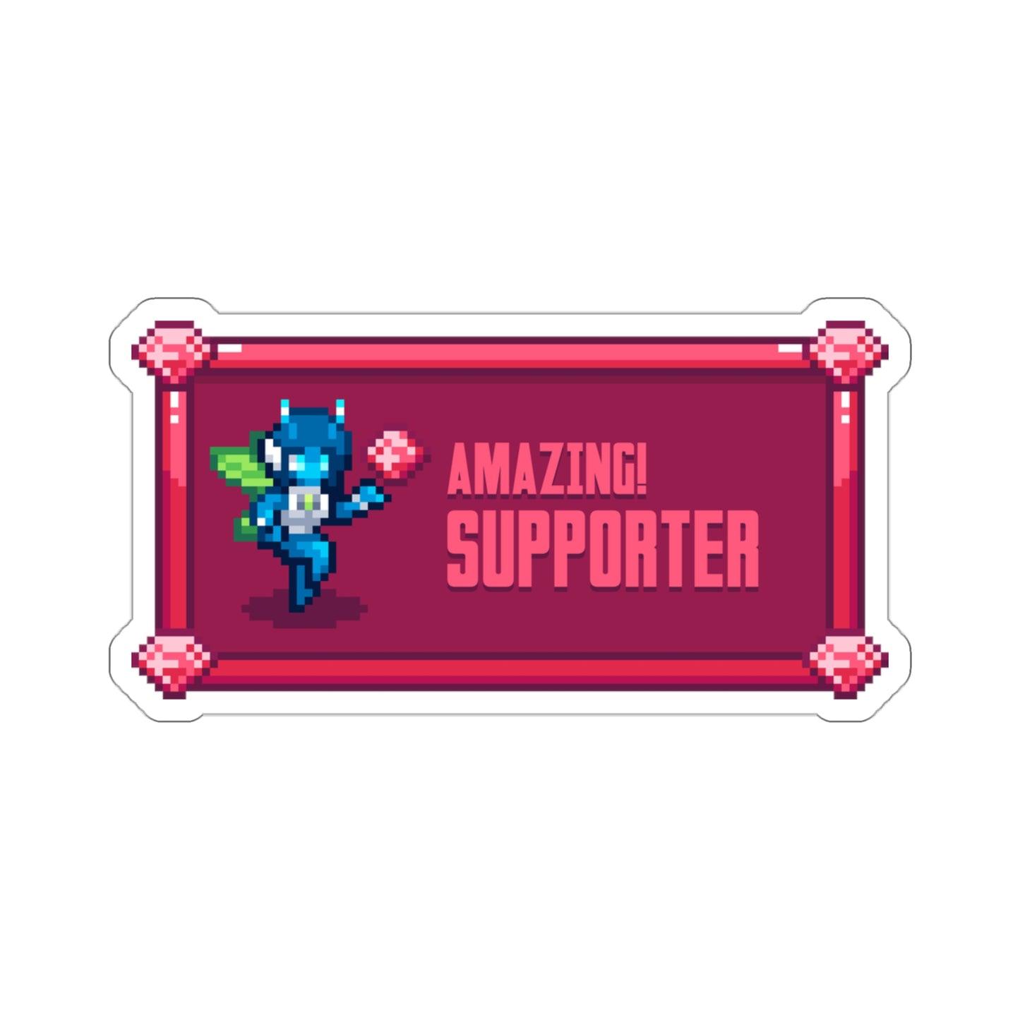 Supernova Amazing Supporter Sticker